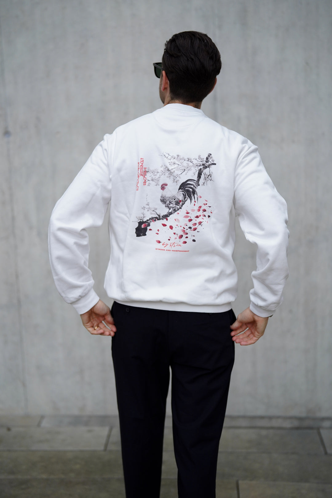 ROOSTER GREY - SAKURA TREE SHINJUKU Off White