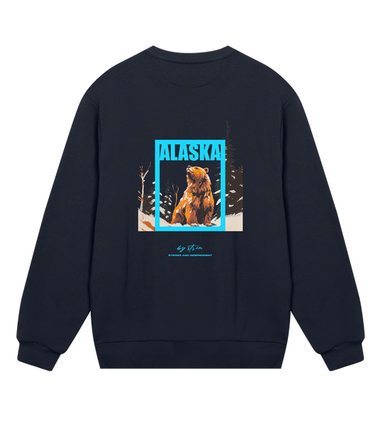 ALASKA BÄR - BABYBLAUER RAHMEN Schwarz