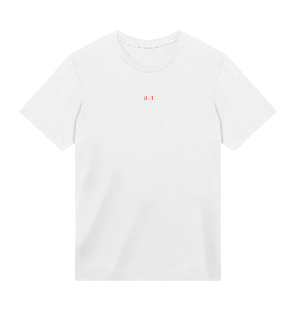 FLAMINGO - T-SHIRT RECTANGLE ROUGE Blanc cassé